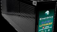 B-TEC 12V 100Ah Slimline Lithium Battery - Enerdrive | Dometic