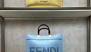 Make a colorful statement with FENDI SUNSHINE Tote Bag