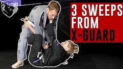 3 BJJ Sweeps from X-GUARD