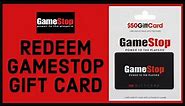How to Redeem GameStop Gift Card Online? Use GameStop Gift Card 2022
