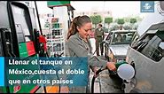 Por las nubes el precio de la gasolina en México, es la tercera más cara de América Latina