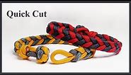 Easy Braided Paracord Bracelet Design Quick Cut
