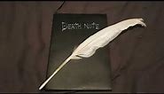 Death Note Notebook Review/Unboxing