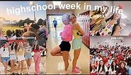 high school week in my life vlog *spirit week, homecoming, football, pep rally, friends, + more*