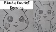 Pikachu Fan Art Drawing