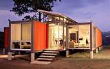Photos of Home Construction Using Shipping Containers