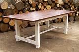 How To Build A Farm Table With Reclaimed Wood Photos