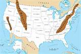 Pictures of Map Of The Rocky Mountains In The United States