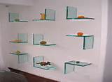 Decorative Glass Wall Shelves