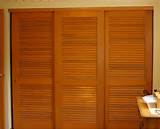 Photos of Wooden Closet Door