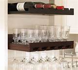 Wine Glass Wall Shelf