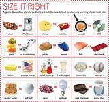 Photos of Food Portion Sizes For Toddlers