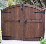 Pictures of Sliding Wood Gate Hardware