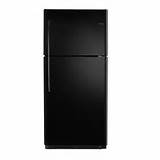 Black Top Freezer Refrigerator Pictures