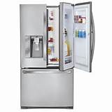 Images of Narrow Double Door Refrigerator