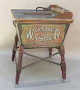 Images of Old Fashioned Washing Machines