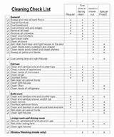 Food Service Cleaning Checklist