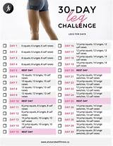 Pictures of 30 Day Fitness Challenge