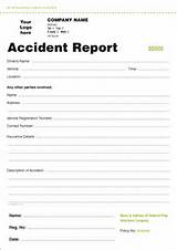 Construction Site Accident Report Form