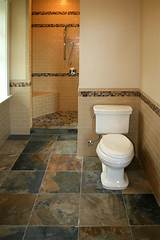 Images of Mosaic Floor Tile Bathroom
