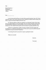 Photos of Resignation Letter Due To Illness