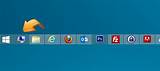 Windows Taskbar Icon Size Photos