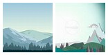 PowerPoint Background Mountain Side
