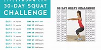 30-Day Deep Squat Challenge