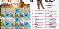 30-Day Leg Fitness Challenge