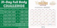 31 Day Exercise Challenge