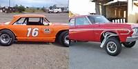 64 Plymouth Dirt Track Stock Cars
