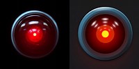 High Resolution Image of Hal 9000 Interface