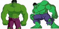 Hulk Superhero Kids Clip Art
