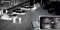 Infrared Security Camera Footage