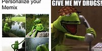 Kermit Waiting for Drugs Meme