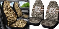 Leopard Print Seat Cushions