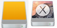 Mac OS X Hard Drive Icon