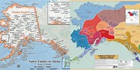 Map of State Recognized Tribes in Alaska