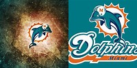 Miami Dolphins Wallpaper 4K Old Logo