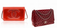 Red Patent Leather Chanel Crystal Bag