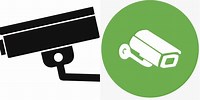 Security Camera Icon with No Background