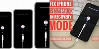 Stuck in Recovery Mode iPhone XS Max