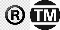 Trademark Logo Design Black Background
