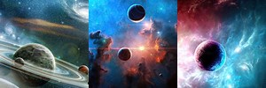 4K Planets and Galaxy Live Wallpaper