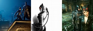 Batman and Catwoman Game Wallpaper 4K