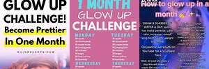 Glow Up Tips 1 Month