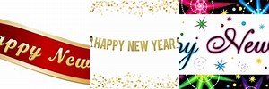 New Year S Eve Banner Clip Art