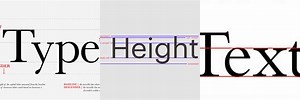 X Height Ratio Typography