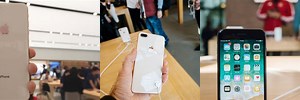 iPhone 8 Plus in Apple Store