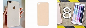 iPhone 8 Rose Gold Back Glass